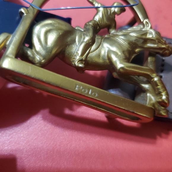 Polo Ralph Lauren EQUESTRIAN STIRRUP BELT BUCKLE - Picture 4 of 16
